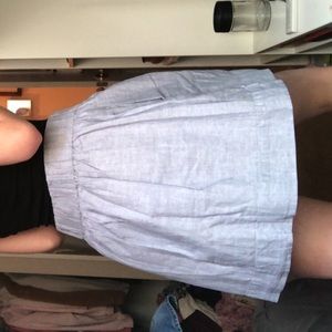J crew mini skirt
